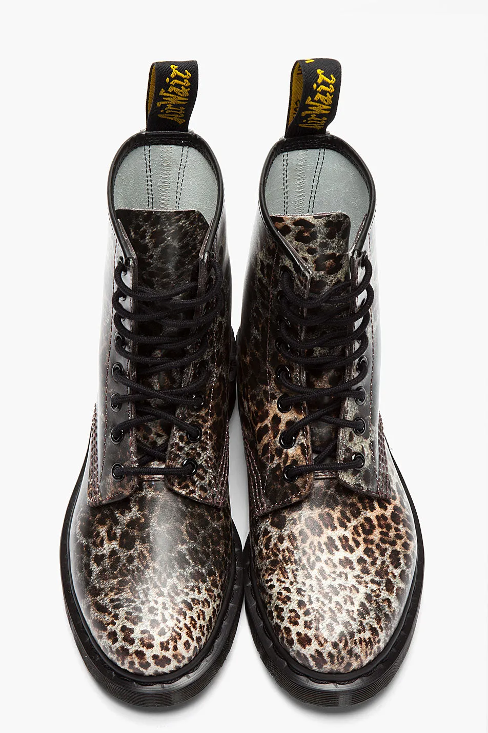 1460 Leopard Print Smooth Boot