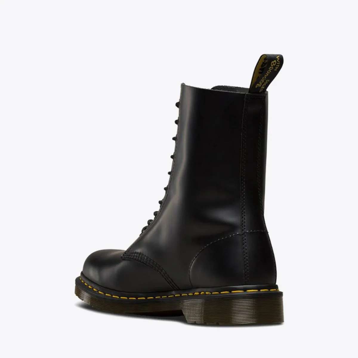 1490 10 Eye Boot - Black