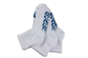 15 Pairs X Bonds Mens X-Temp Quarter Crew Socks White As8