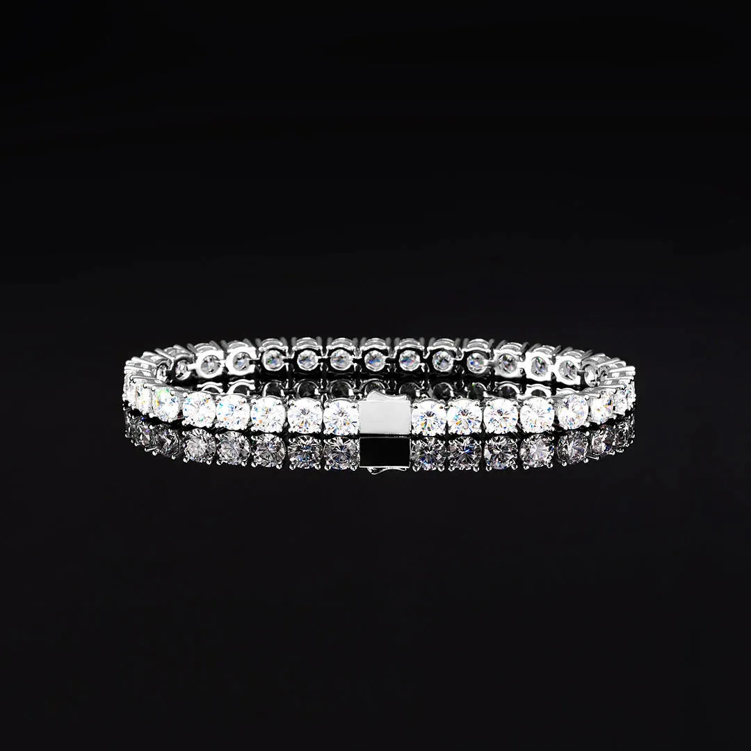 925 STERLING SILVER VVS MOISSANITE TENNIS BRACELET