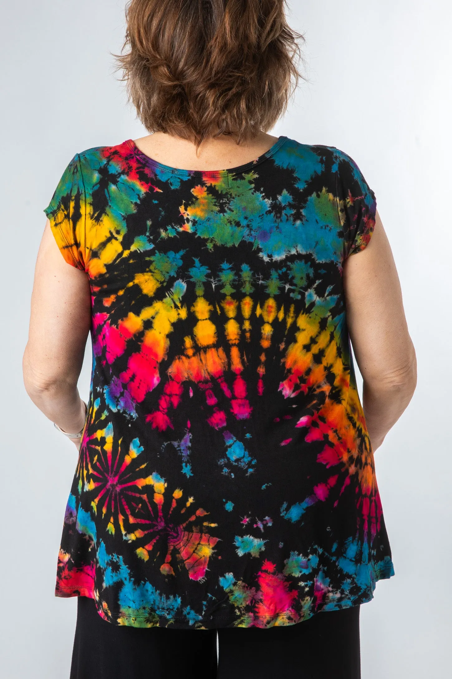 Ahana Tie Dye Short Sleeve Shirt