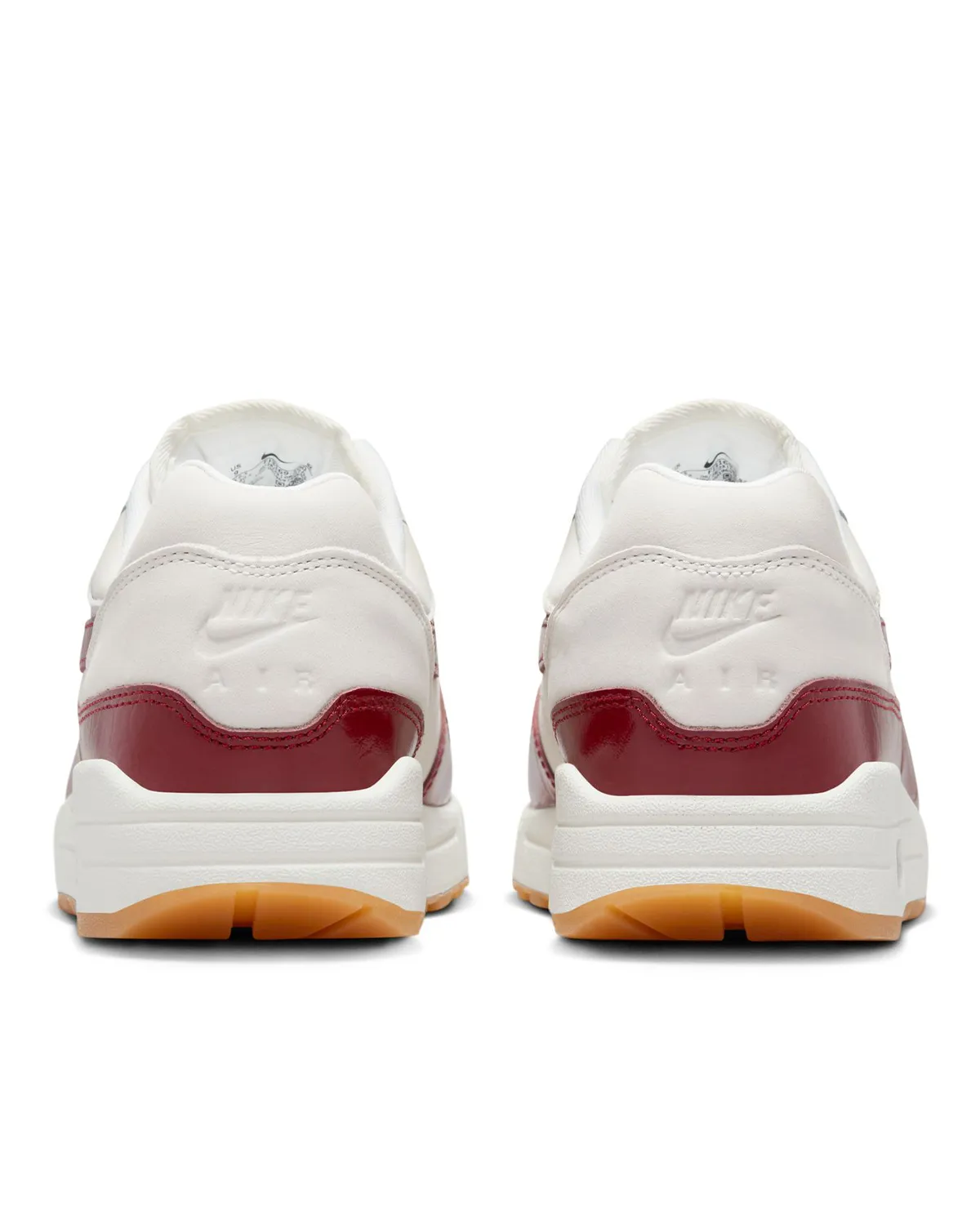 Air Max 1 LX Sail/Team Red-Sail-Gum Light Brown (Womens)