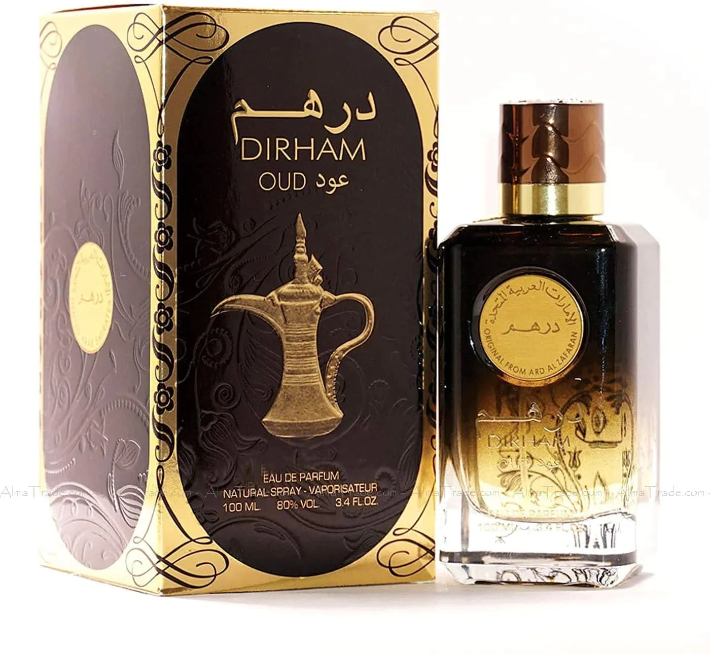 Ard Al Zaafaran Dirham Oud Perfume For Unisex EDP 100ml