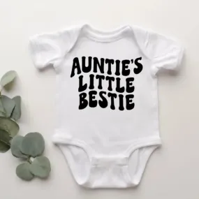 Auntie's Little Bestie Baby Onesie