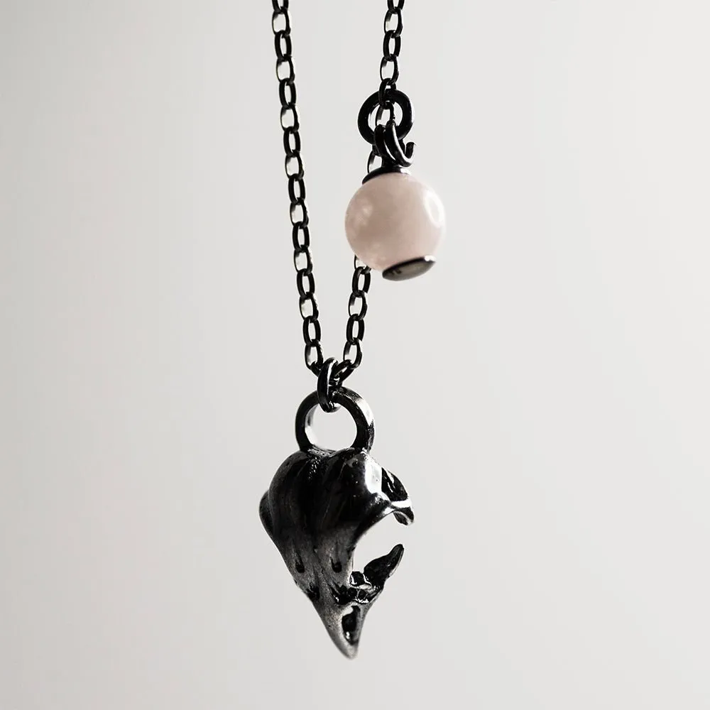 Bird skull pendant