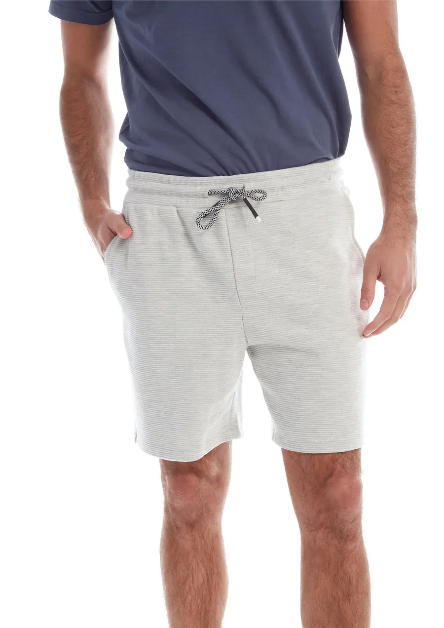 Bo Ottoman Elastic Waist Short (Oatmeal)