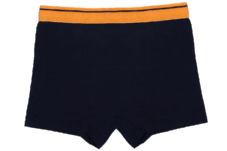 Boys Boxers c.410 Black and Orange