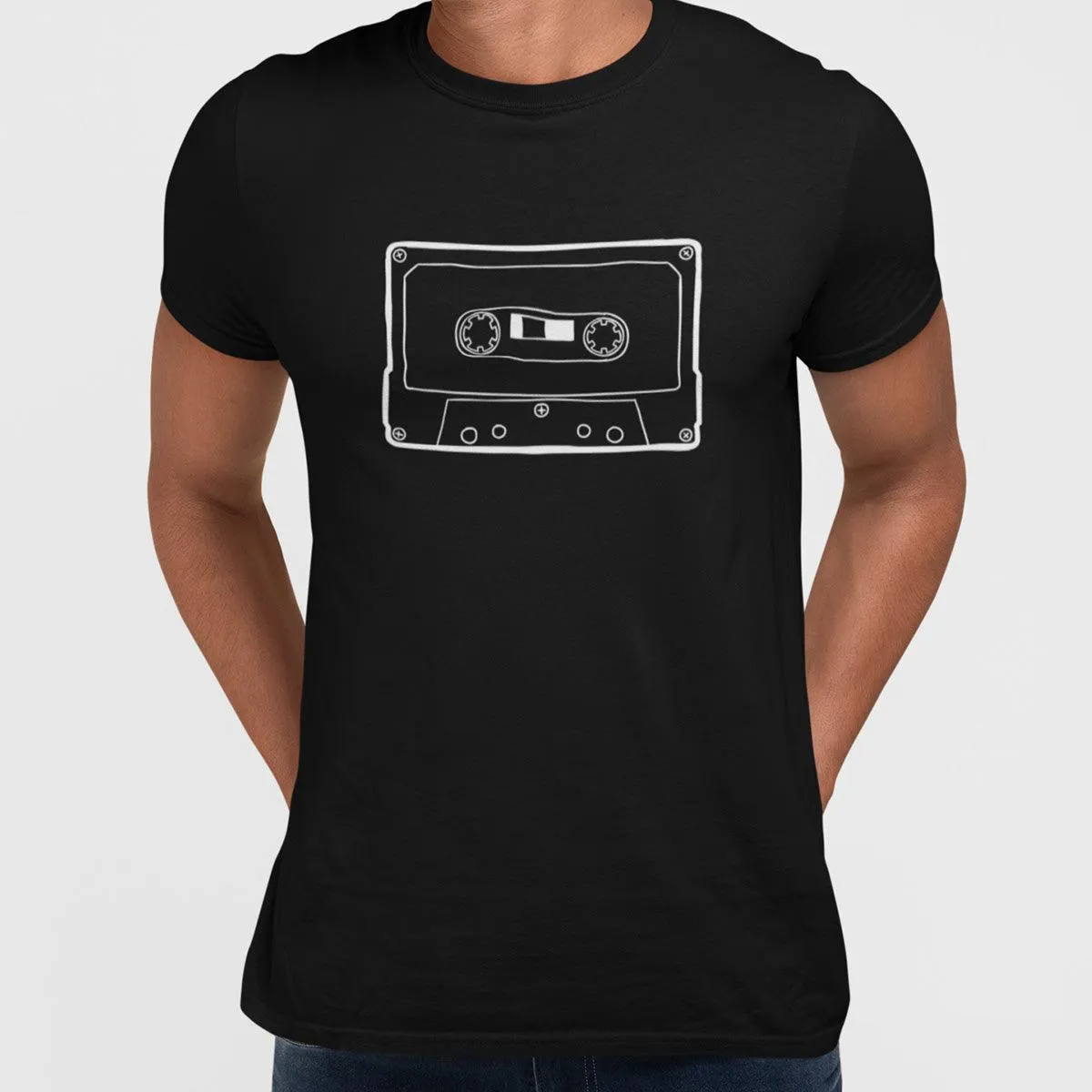 Cassette tape recording Unisex T-shirt for Cool Retro Old Fashion Mind