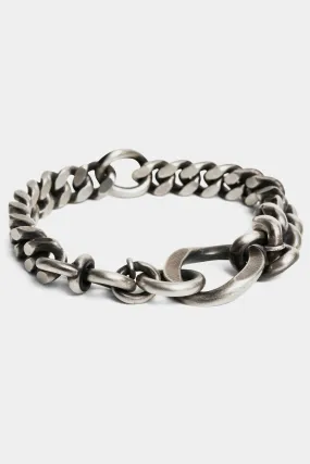 Chain revolving link bracelet