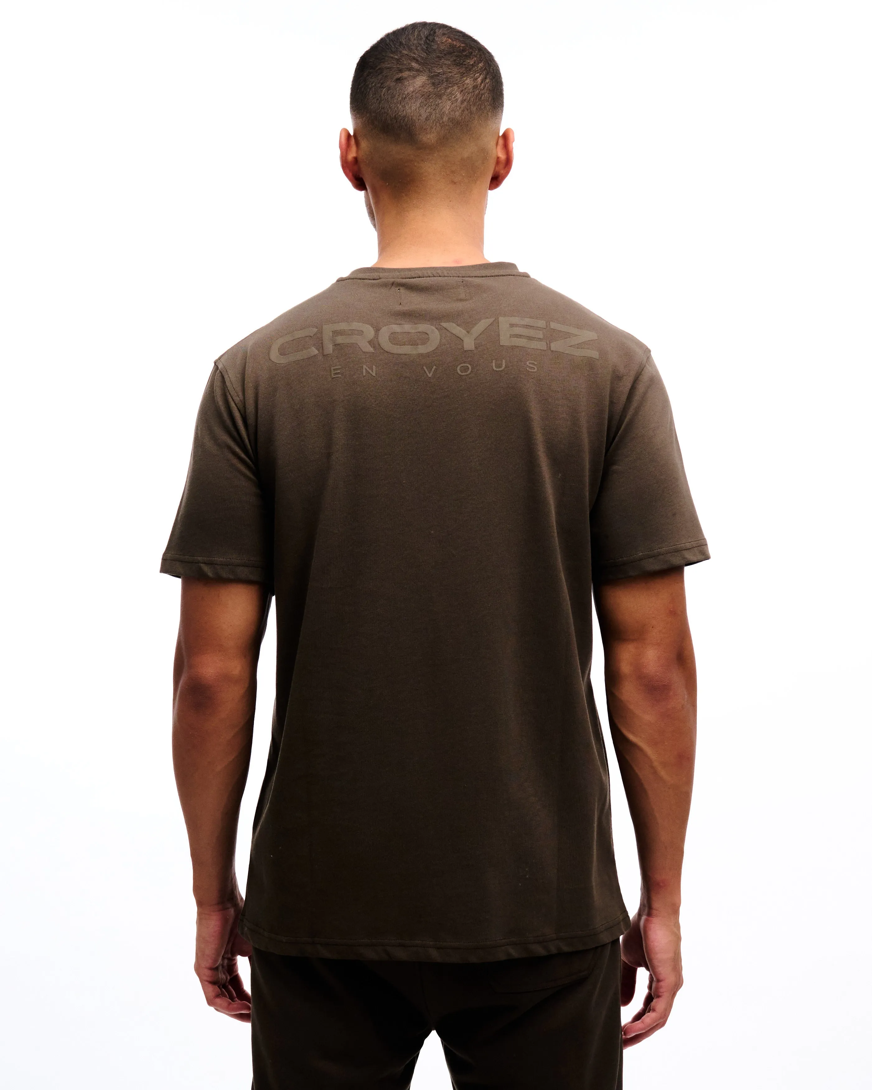 CROYEZ ORGANETTO T-SHIRT - BROWN