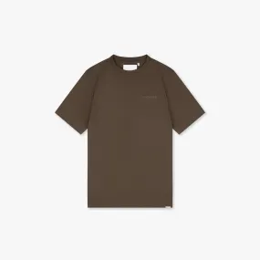 CROYEZ ORGANETTO T-SHIRT - BROWN