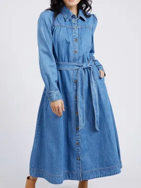 ELM LUCINDA DENIM SHIRT DRESS