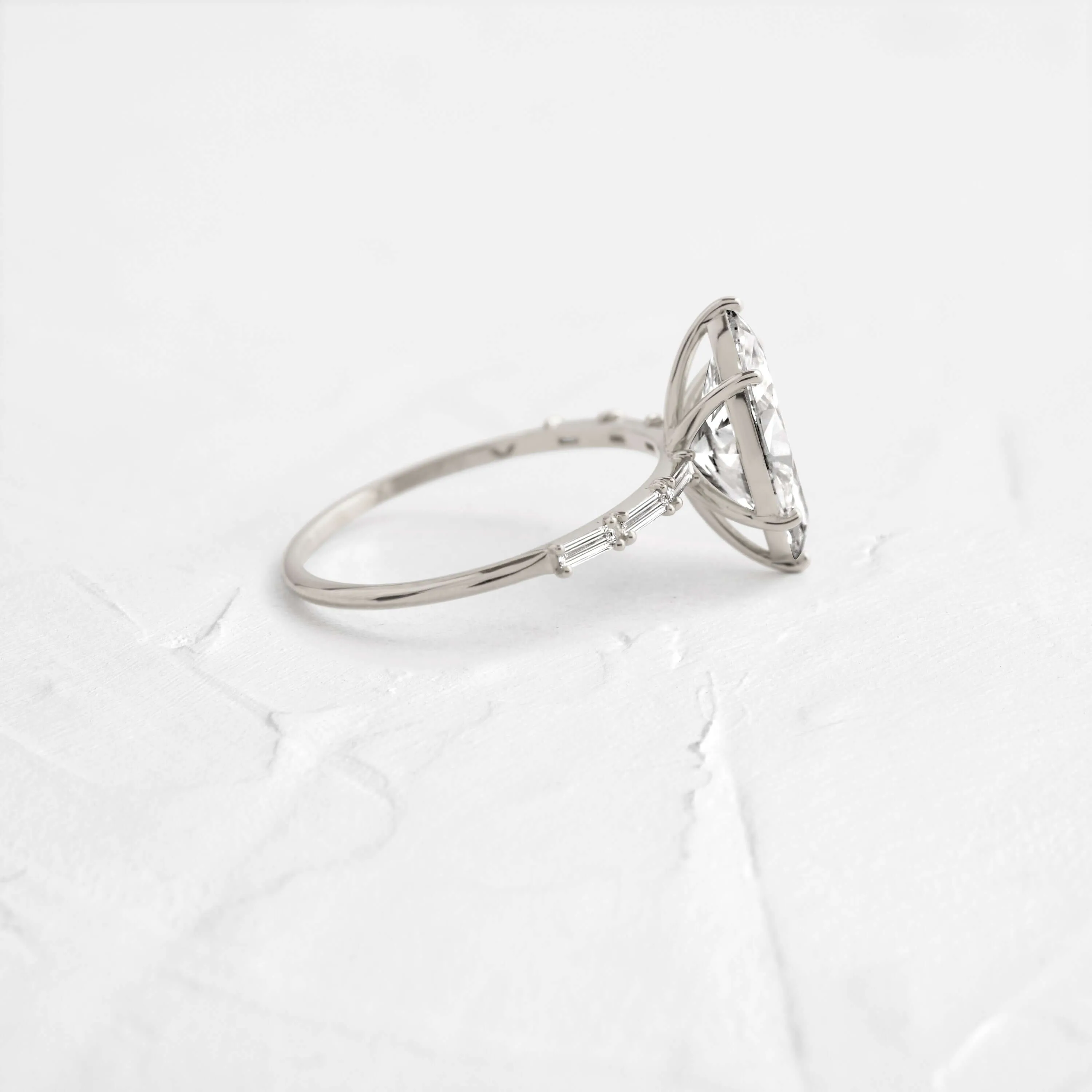 Fluency Ring, Marquise Cut