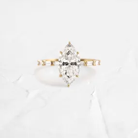 Fluency Ring, Marquise Cut