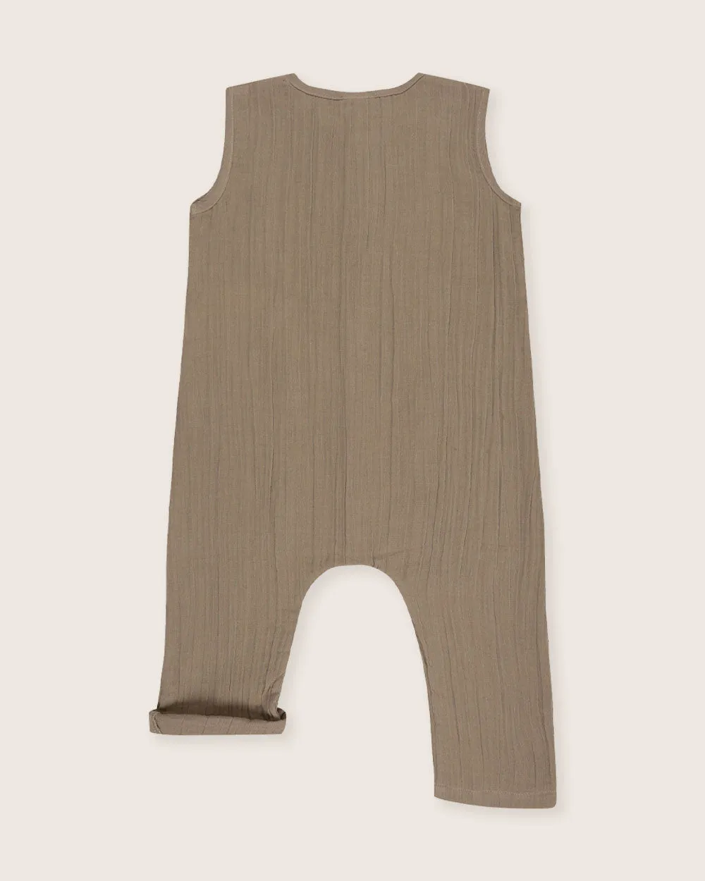 Herb Gauze Tank Dungarees