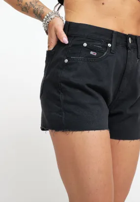 Hot Pant Short - Denim Black