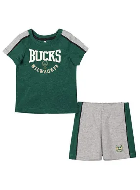 Infant Norman Milwaukee Bucks Short Set