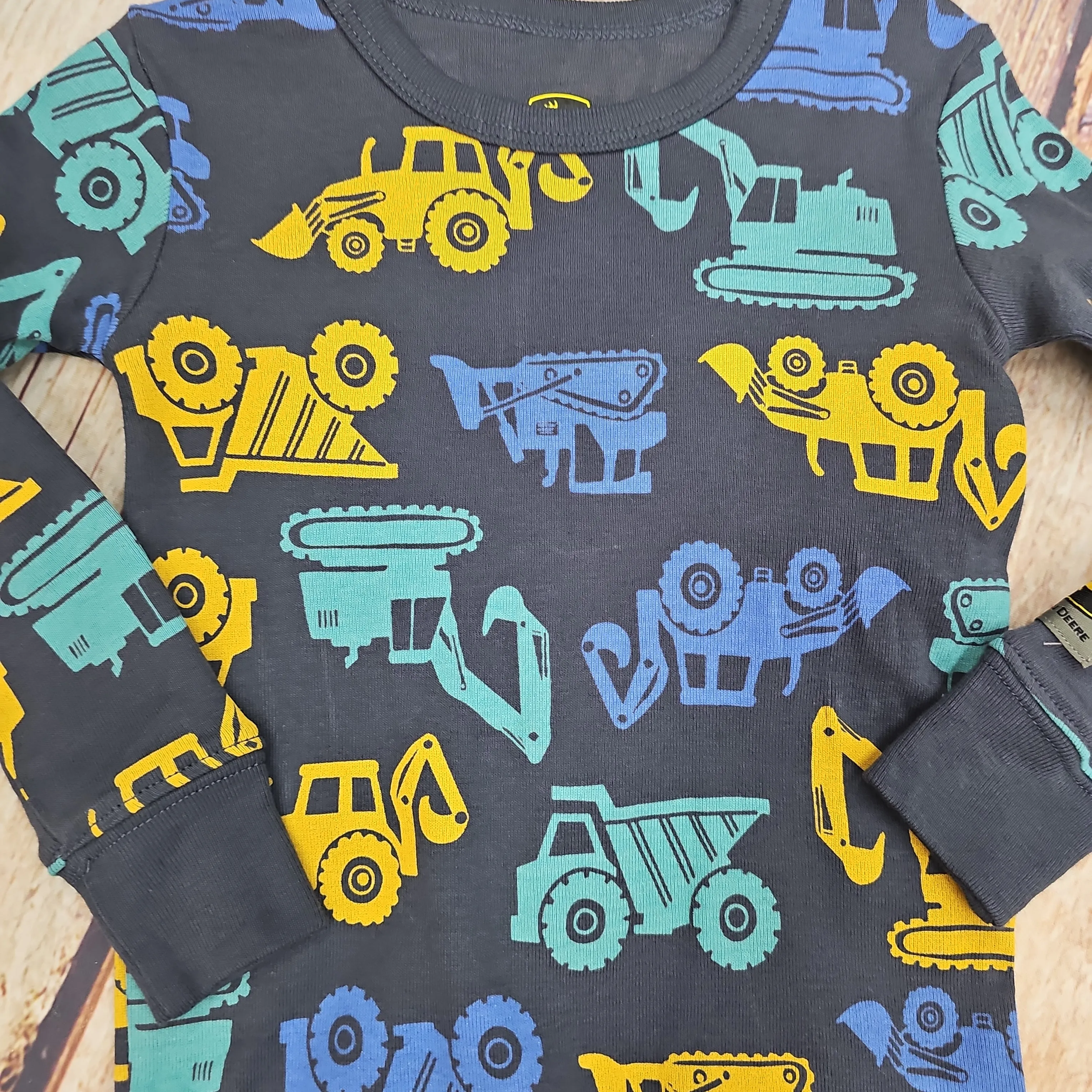 JOHN DEERE CONSTRUCTION PJ SET JD OMBRE BLUE