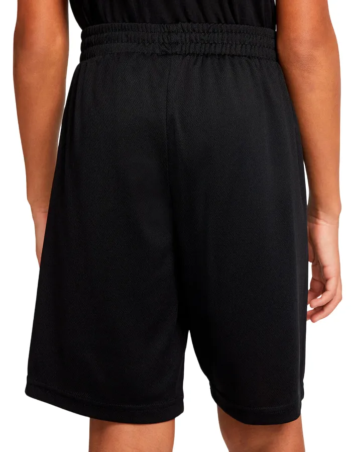 Jordan breathable sports shorts for boys Vert Mesh 957176-023 black