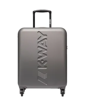 K-Way K-Air Cabin Trolley Grey Metallic