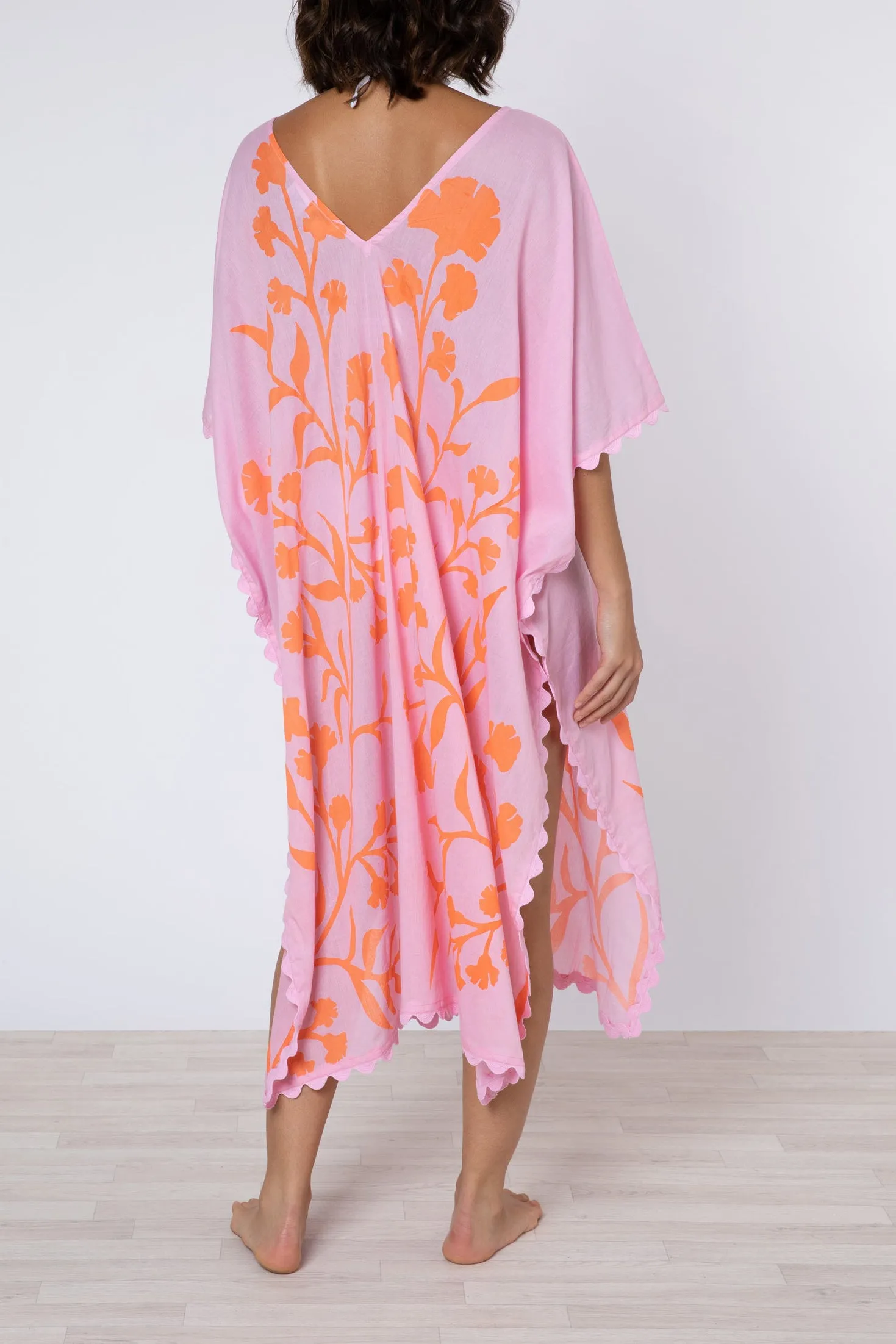 Kaftan Majorelle in Pink/Orange