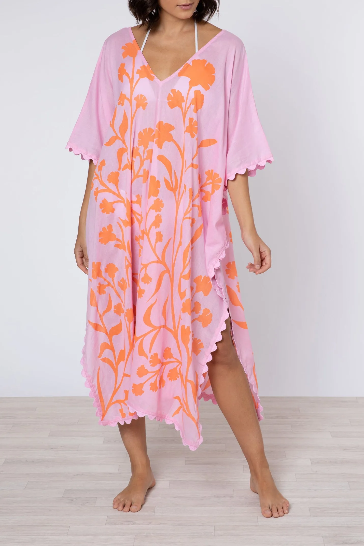 Kaftan Majorelle in Pink/Orange