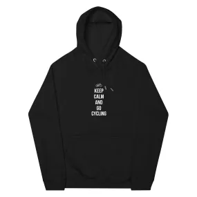 Keep calm and go cycling - Unisex Premium Organic Hoodie