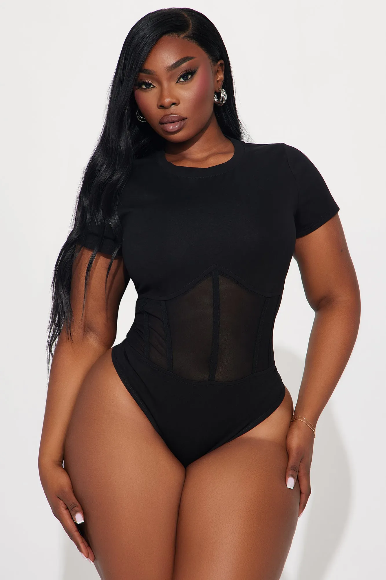 Keep That Energy Bodysuit - Black