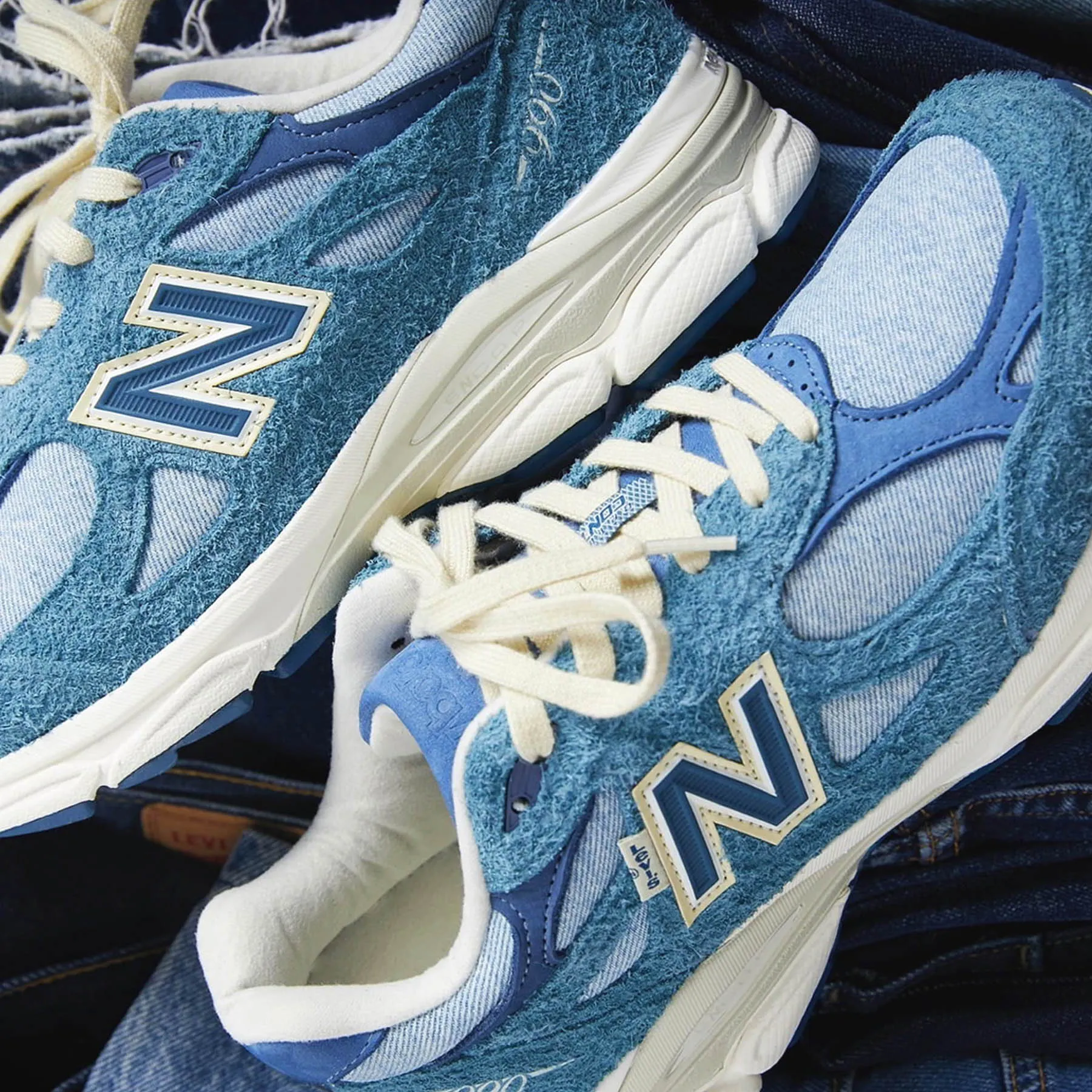 Levi’s x New Balance 990v3 Made In USA 'Mallard Blue'