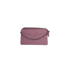 Mango Pink Croc Textured Crossbody Bag | Gently Used |