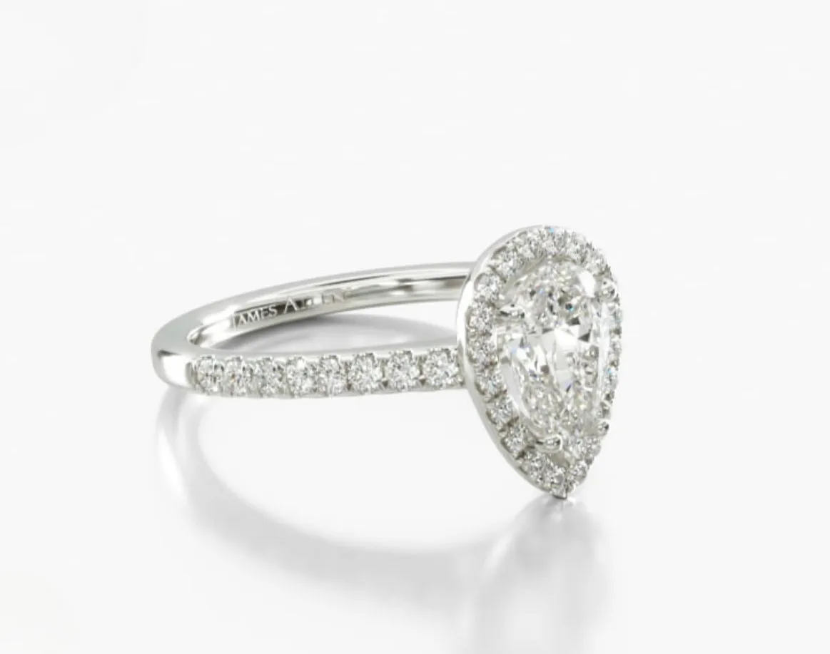 Marquis lab grown diamond  ring