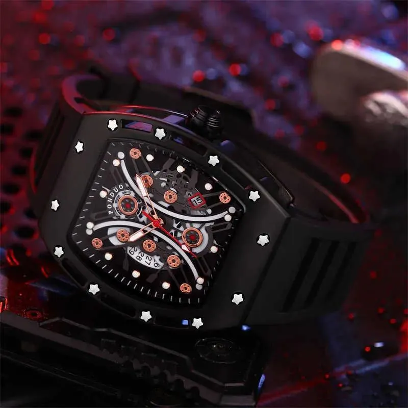 Men's Brand Luxury Quartz Wristwatch Waterproof Clock Relogio Masculino