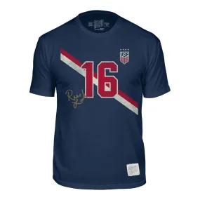 Men's Retro Brand USWNT Vintage Lavelle Navy Tee