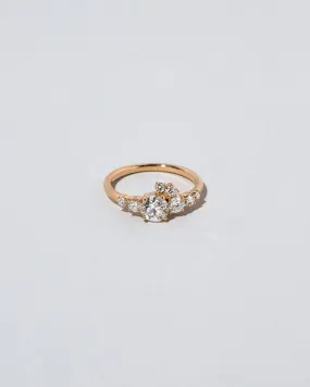 Mini Luna Ring - White Diamond