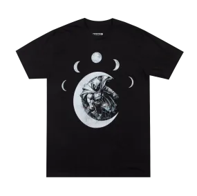 Moon Knight Moon Phases Black Tee