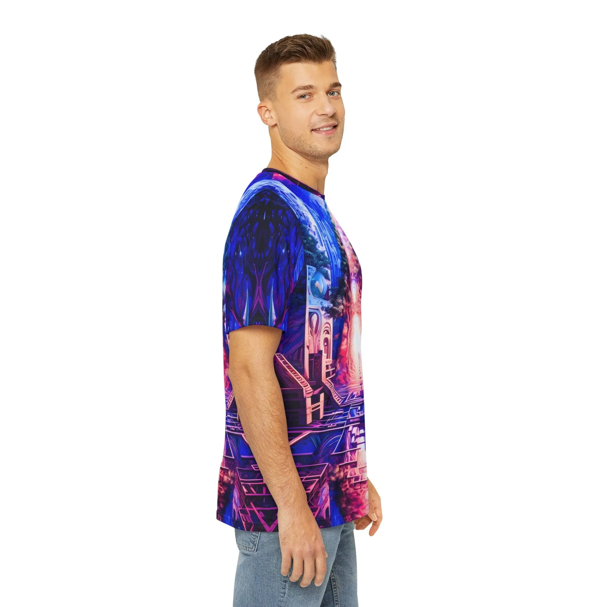 Realms v1.0 Unisex Polyester All Over Print T-shirt