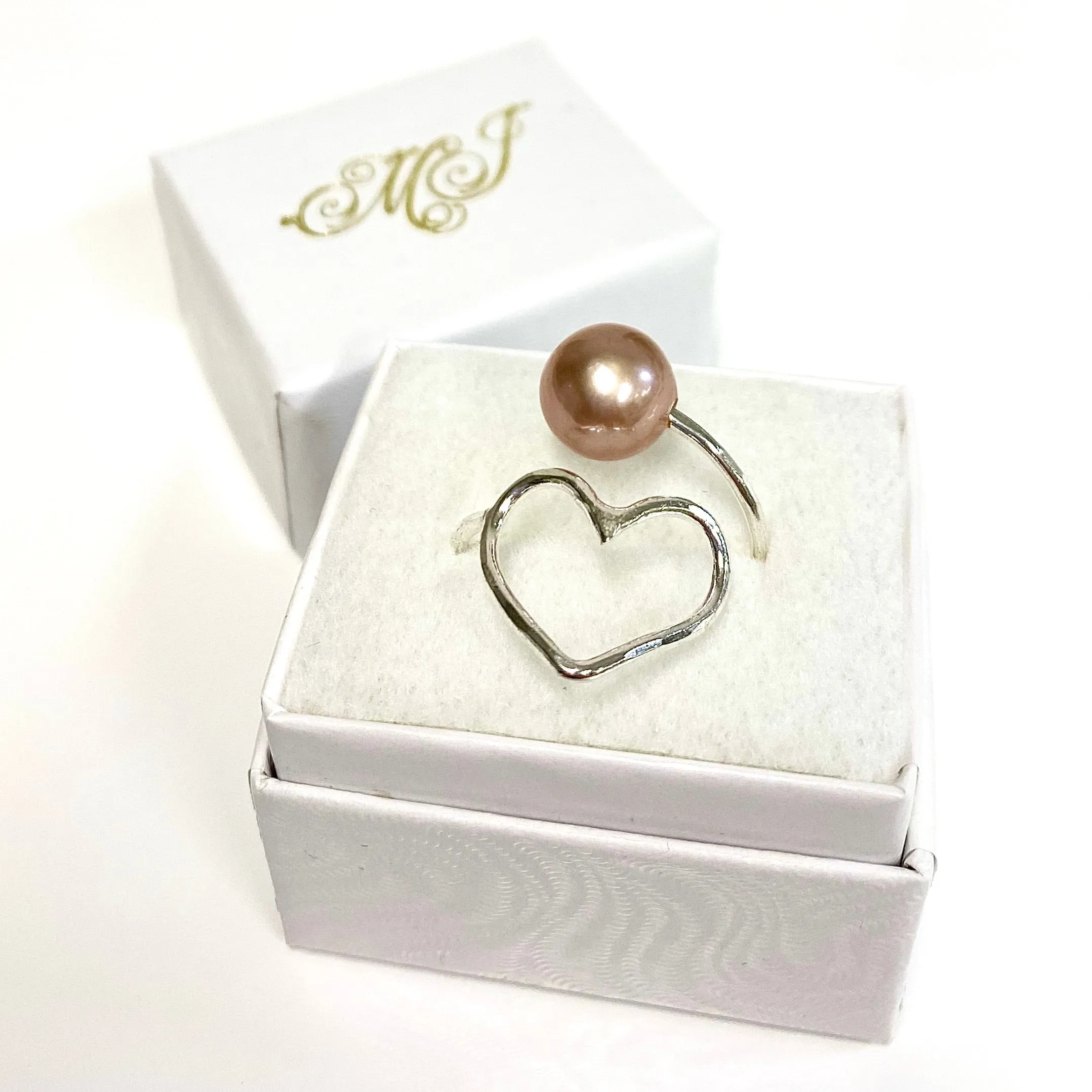 Ring Eden - pink Edison pearl (R186)