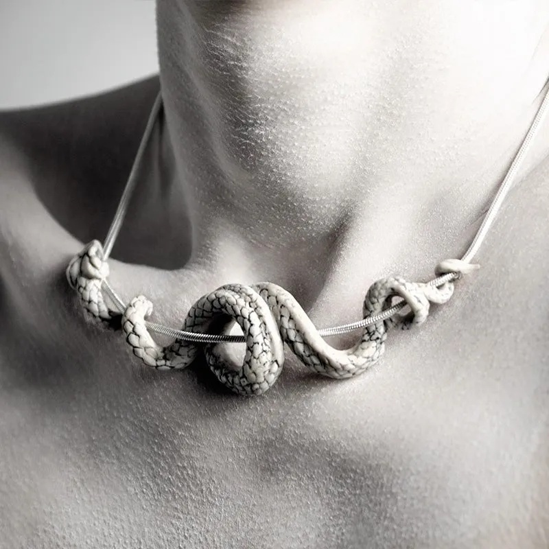 Serpent necklace