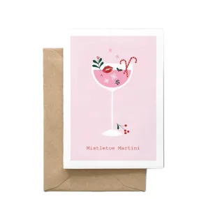 SPAGHETTI & MEATBALLS | Mistletoe Martini Card