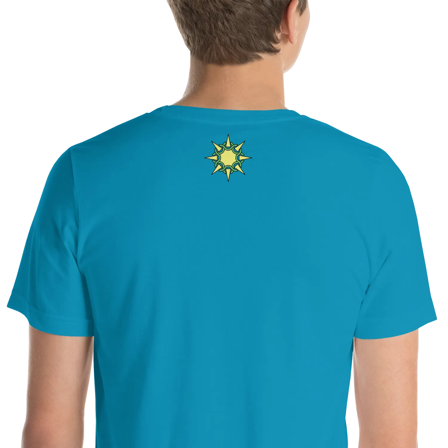 Stunshine Gorilla Tag - Aqua Unisex Short-sleeve T-shirt