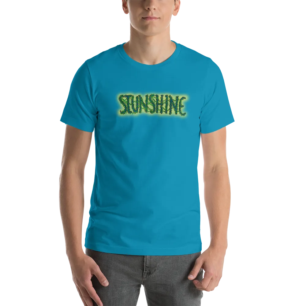 Stunshine Gorilla Tag - Aqua Unisex Short-sleeve T-shirt