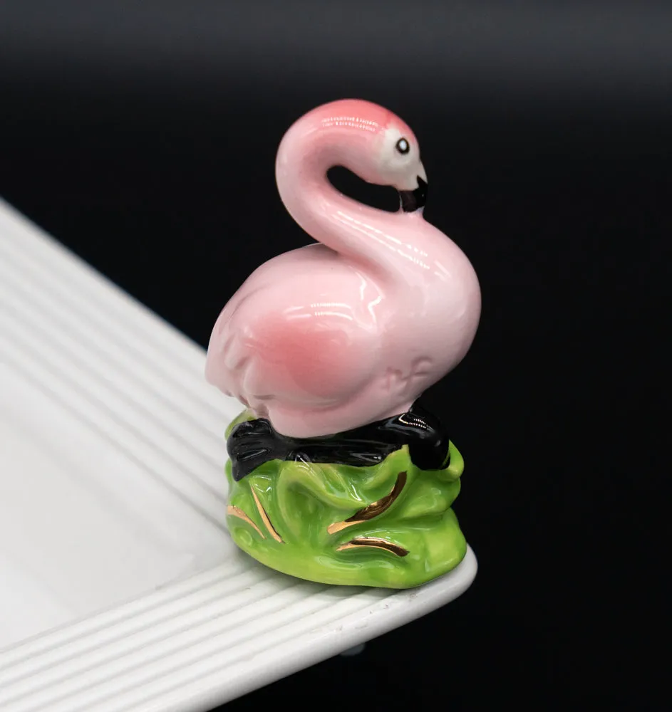 Tickled Pink Flamingo Mini by Nora Fleming