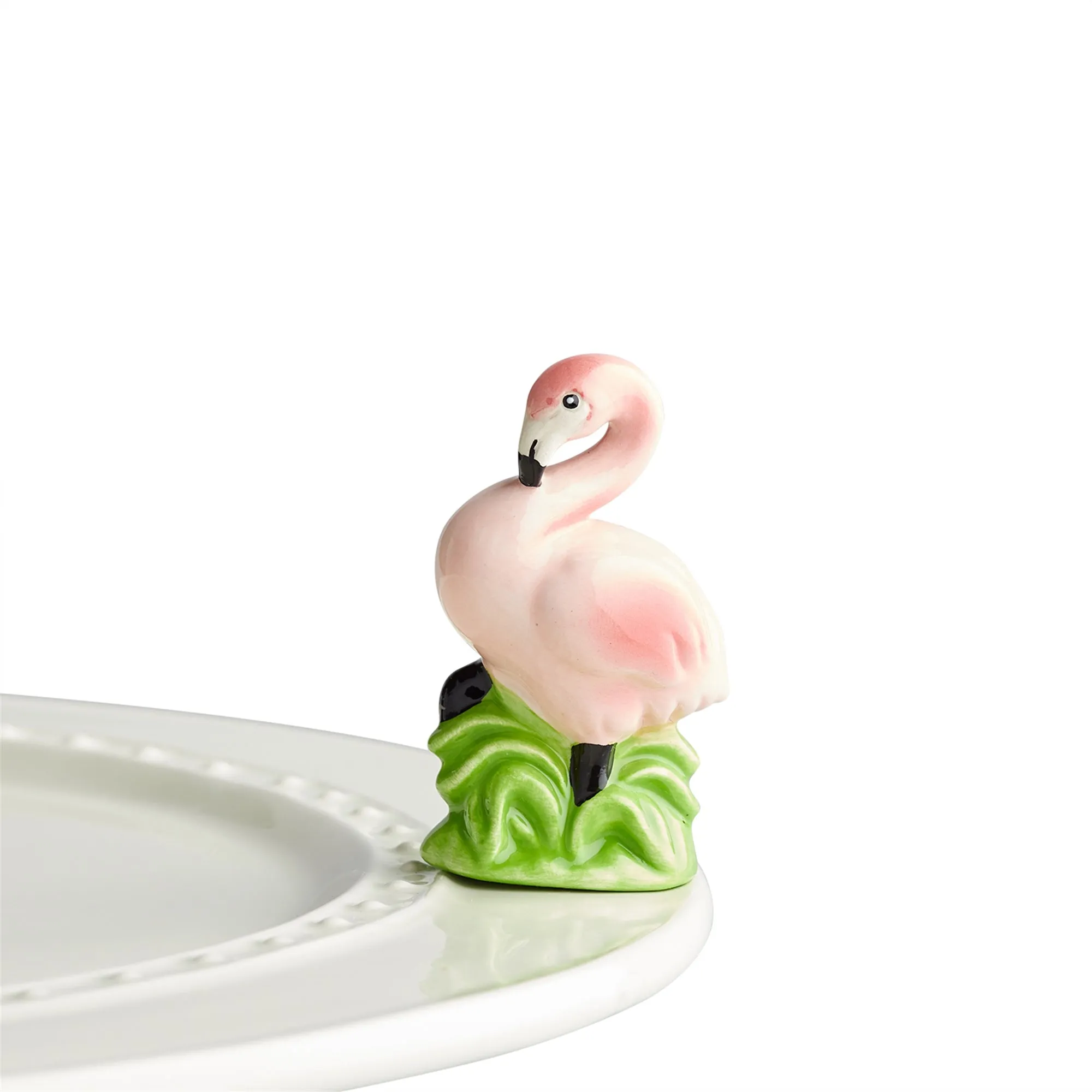 Tickled Pink Flamingo Mini by Nora Fleming