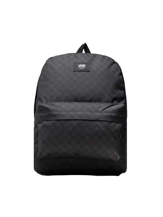 Vans Backpack for school and free time Old Skool Check VN0A5KHRBA51 black-charcoal