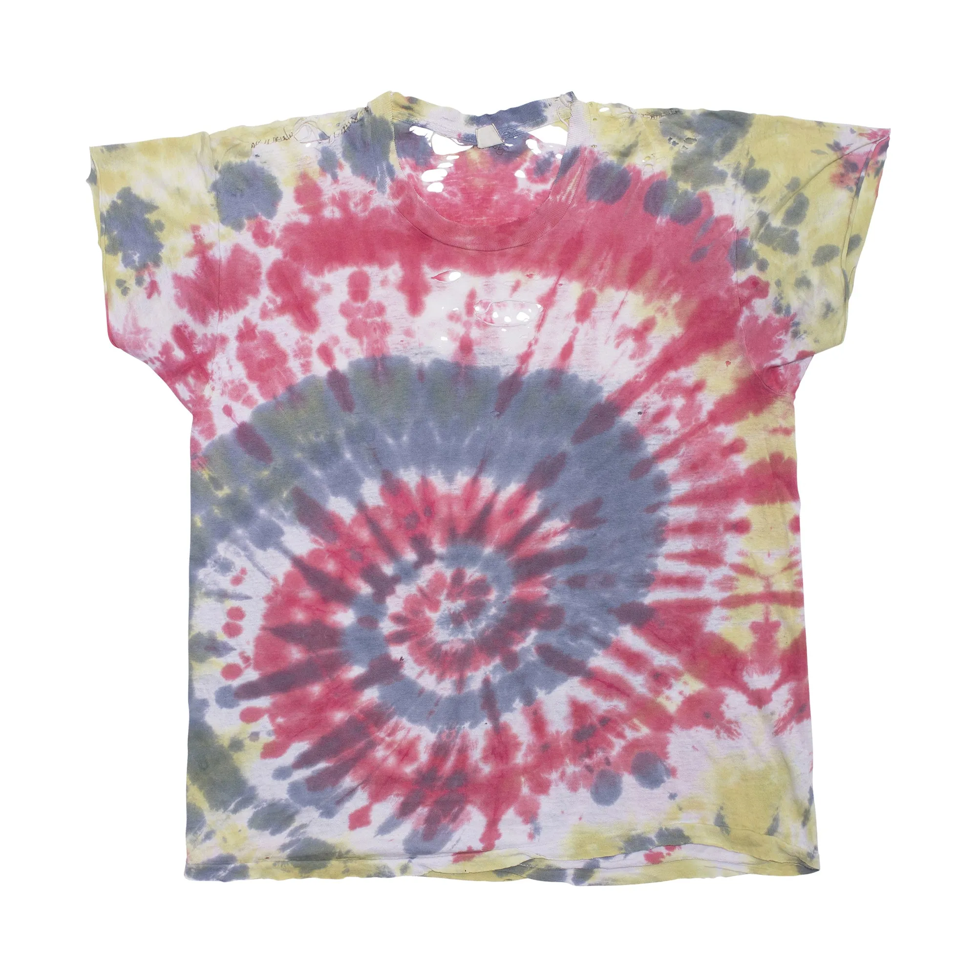 VINTAGE DESTROYED TIE DYE TEE