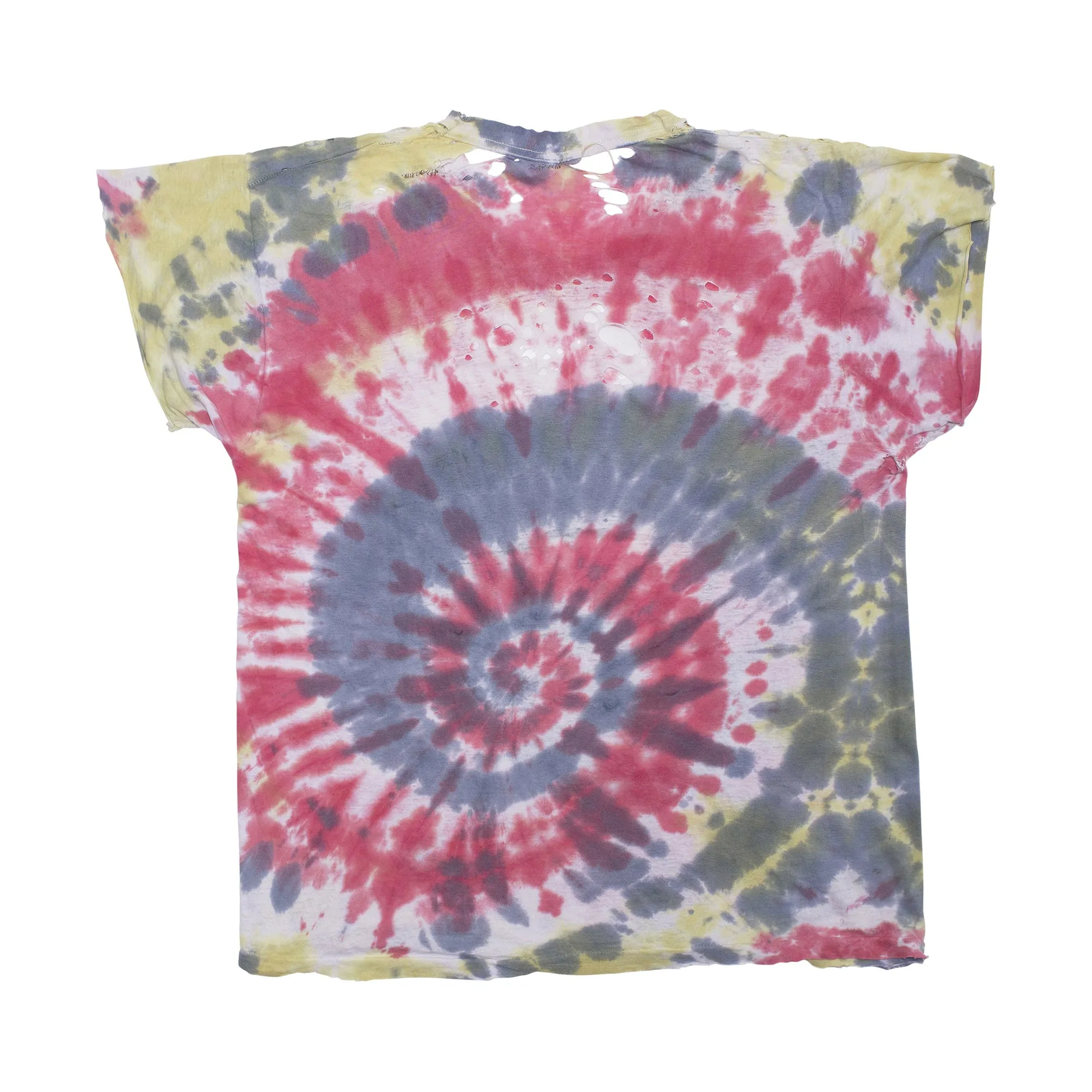 VINTAGE DESTROYED TIE DYE TEE