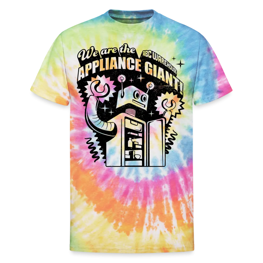 We Are The Appliance Giant Robot Unisex Tie Dye T-Shirt