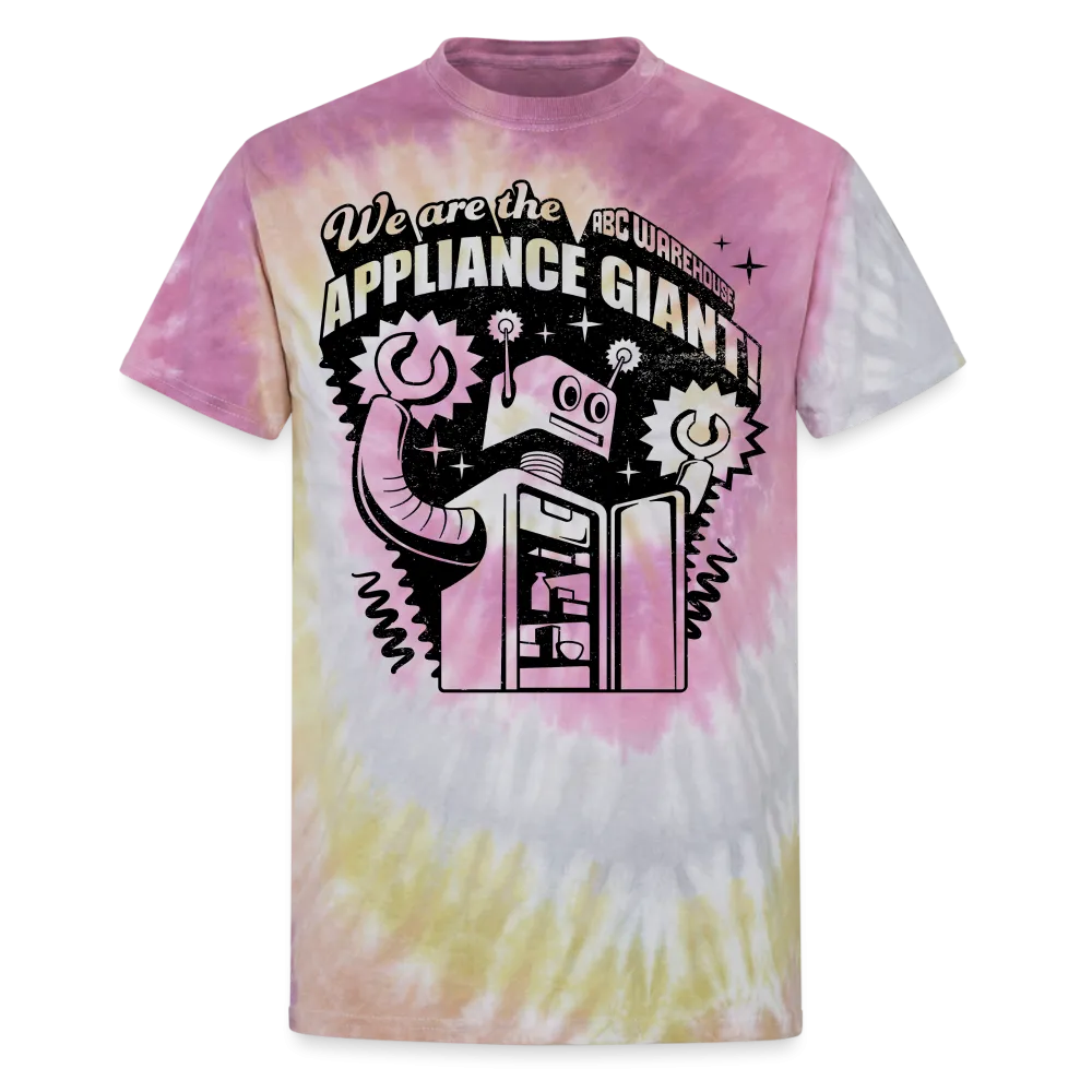 We Are The Appliance Giant Robot Unisex Tie Dye T-Shirt