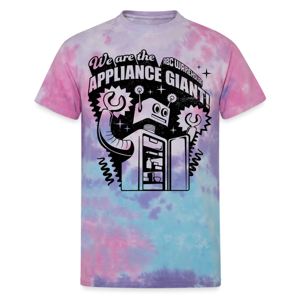 We Are The Appliance Giant Robot Unisex Tie Dye T-Shirt