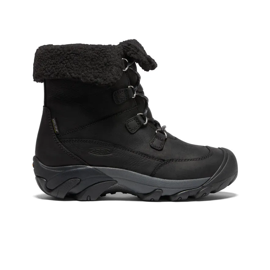 Women's Betty Waterproof Short Boot | Black/Black